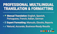 provide accurate technical document and manual translation
