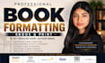 do book formatting for print book and ebook