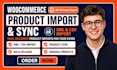 import and sync woocommerce product  using wp all import xml csv