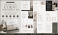 design editable canva premium client onboarding kit for company