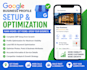 setup, optimize gmb and do google my business profile verification