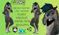 create a vrchat avatar, 3d model, vr character and furry nsfw