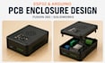 do solidworks fusion360 pcb enclosure, iot arduino esp32 casing, stl step file