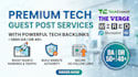 provide premium tech guest post with powerful tech backlinks