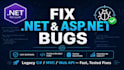 fix bugs in legacy net framework and aspnet applications