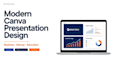 design modern canva presentation slides