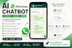 create whatsapp auto reply chatbot with database integration
