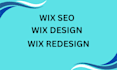 wix seo, wix design, wix redesign