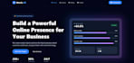 build a responsive react tailwind landing page