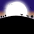 create custom digital nature art and silhouette illustration