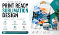 create or edit print ready sublimation design for t shirt and pod