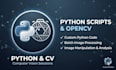 write python scripts for opencv and image processing