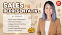 be sales closer sales rep salesperson b2b sales virtual assistant