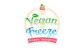 design monogram vegan frozen yogurt logo