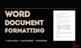 proofread, edit and rewrite your document professionally