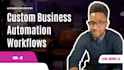 build a custom business automation workflow using n8n and ai