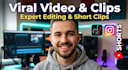 edit engaging tiktok clips and instagram reels