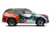 make awesome car wrap design, van wrap, and any vehicle