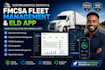 develop logistics, dispatch, fmcsa fleet management and eld app