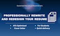 design an ats friendly resume and CV in google docs