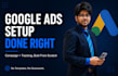 set up your google ads with tracking so sales are tracked from day one
