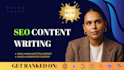 do SEO blog writing, article writing, and content writing