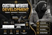 design and develop a custom ecommerce website