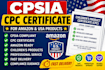 provide cpsia compliant CPC certificate for amazon and US products