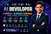 develop ai website, ai chatbot, ai saas app, ai software and ai web application