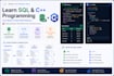 teach you sql database queries and c plus plus programming