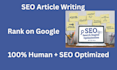 write SEO article, blog post and chatgpt content