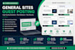 build powerful backlinks on premium general websites
