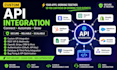do a secure api integration, payment gateway, connect openai, stripe automation