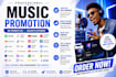 promote your music to increase streams