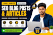 write ai generated SEO blog posts and articles