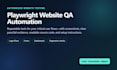 create playwright website QA tests with screenshots and reports