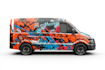 professional van wrap, vehicle wrap, car wrap design