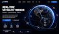 build a real time 3d satellite tracker website with live iss tracking