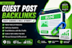 publish guest posts on real websites