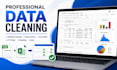 clean, preprocess and analyze your dataset using python