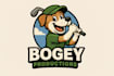 create awesome dog golf logo within two days