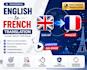 do professional english to french book translation