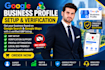setup, create, fix optimize local SEO, google my business profile verification