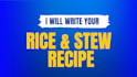 rice and stew recipe