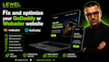fix and optimize your godaddy or webador website