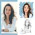 design vector portraits and cartoon illustrations