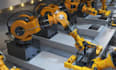 create 3d industrial animation machinery animation warehouse process animation