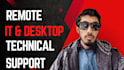 provide remote technical support for your computer or software issues
