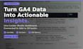 build a ga4 analytics dashboard in looker studio