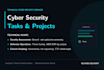technical cybersecurity tasks and projects